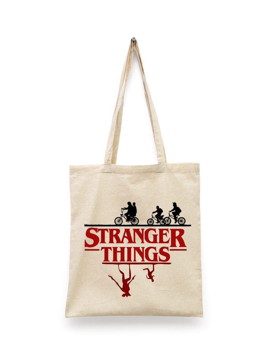 

Шоппер унисекс Каждому Своё Очень странные дела/Stranger Things SROSD1, белый, Очень странные дела/Stranger Things SROSD1