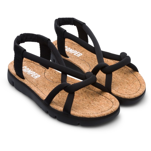 фото Сандалии женские camper oruga sandal черные 37 ru