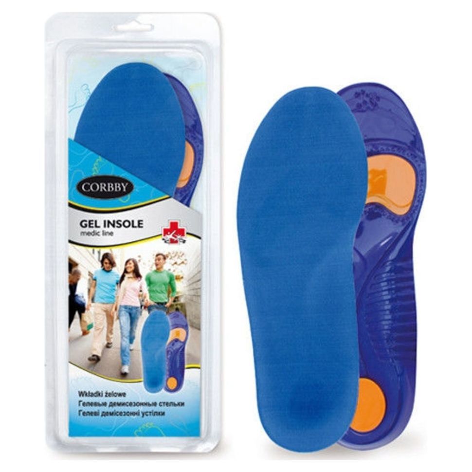 фото Стельки для обуви corbby gel insole 43-46