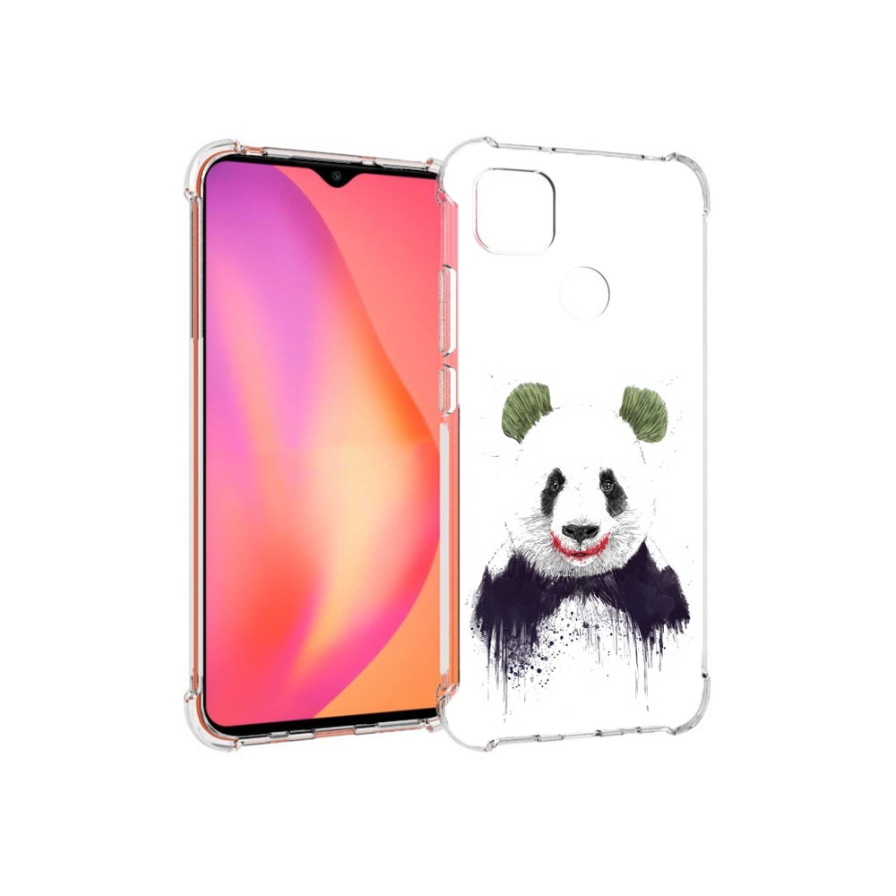 

Чехол MyPads Tocco для Xiaomi Redmi 9C панда джокер (PT152115.265.533), Прозрачный, Tocco