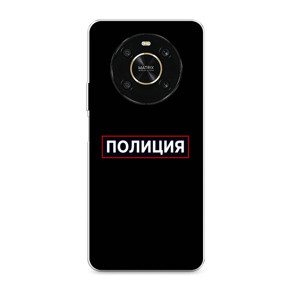 

Чехол Awog на Honor X9 4G/Magic4 Lite 4G "Police logo", Разноцветный, 6108150-5