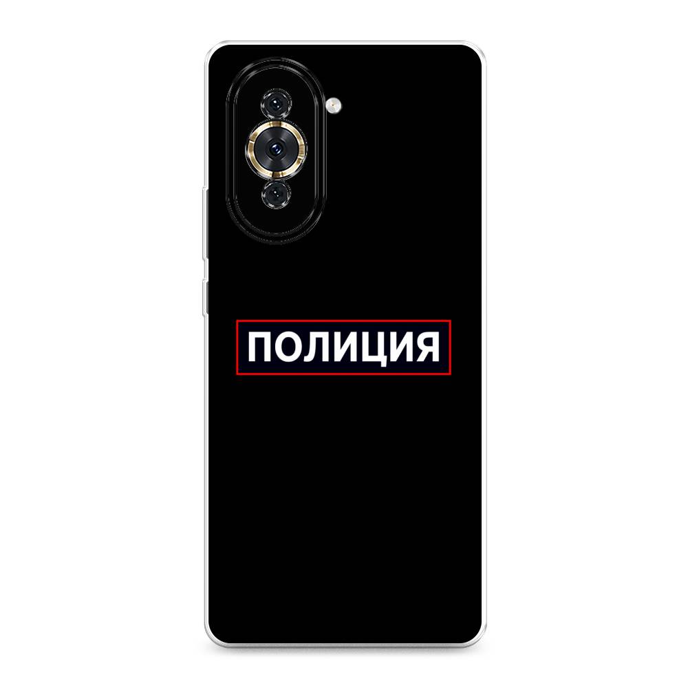 

Чехол Awog на Huawei Nova 10 "Police logo", Разноцветный, 6108950-5
