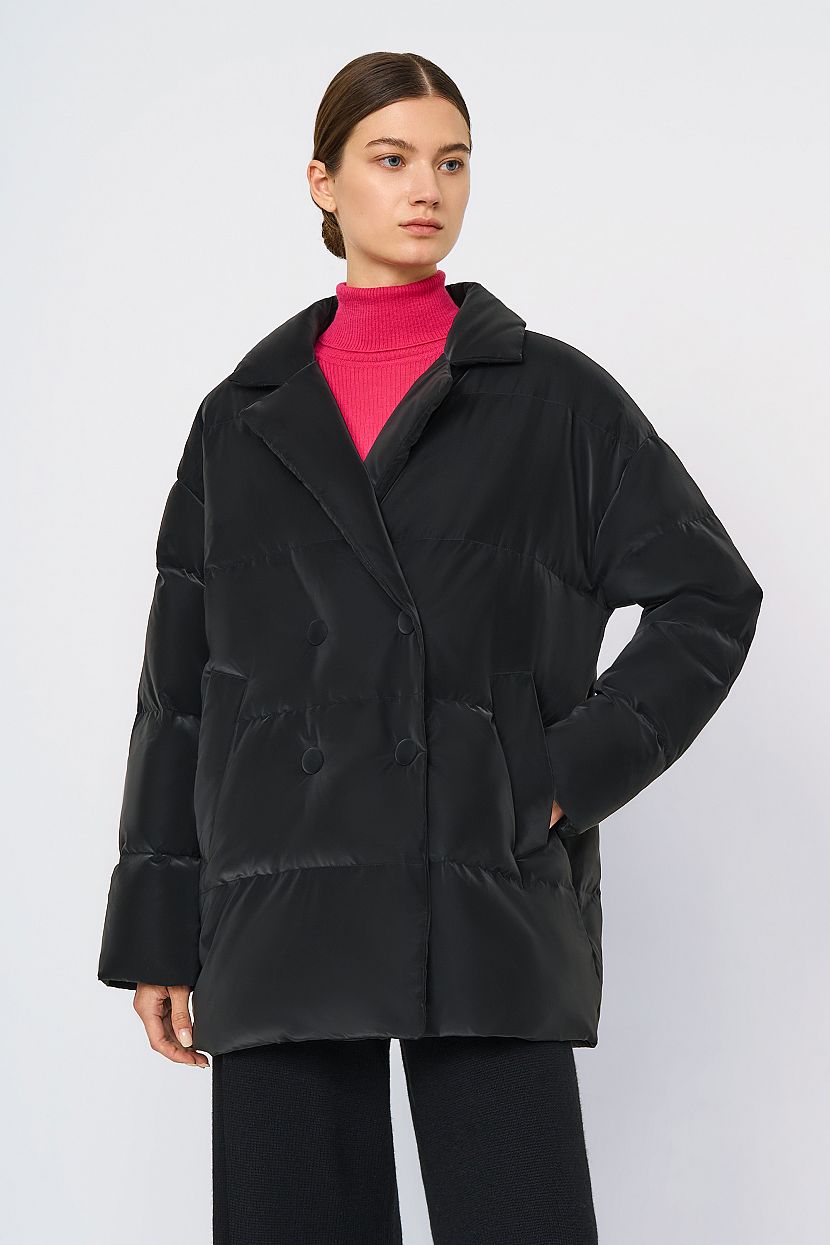 

Пуховик женский Baon B0123510 черный 2XL, B0123510