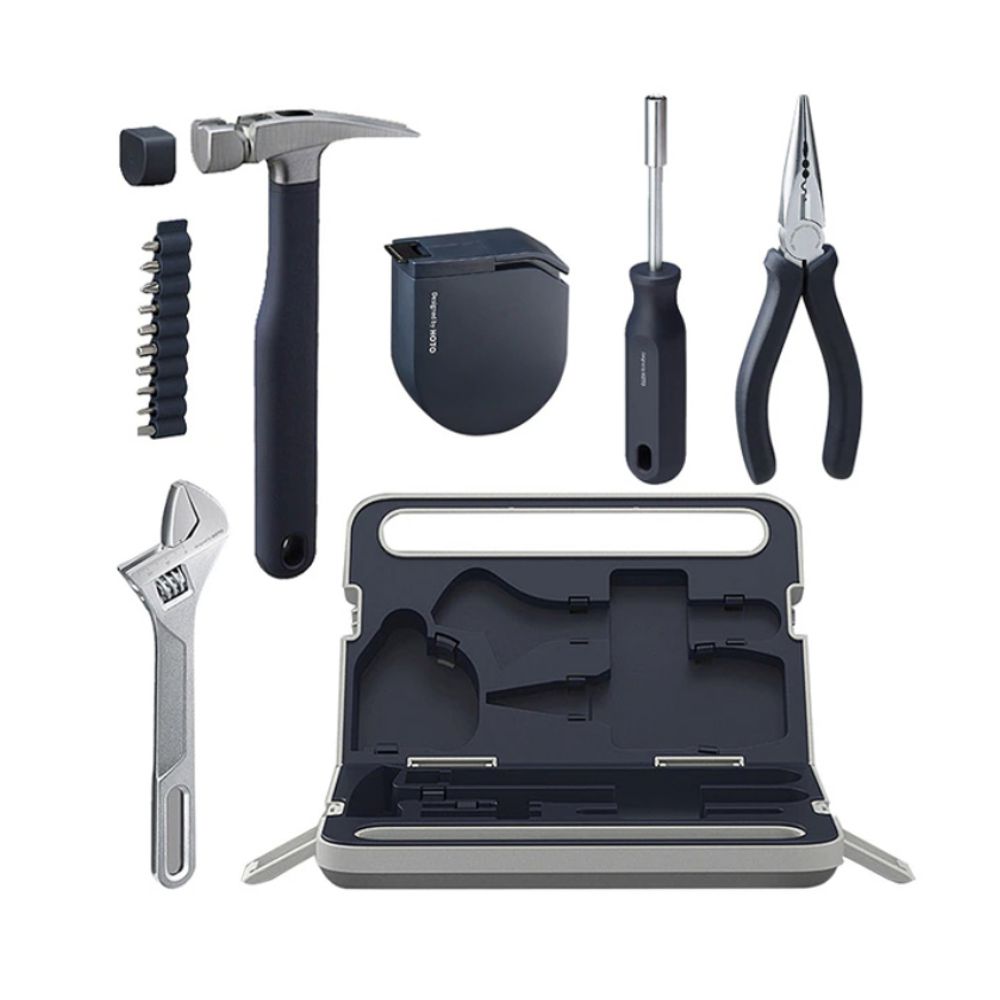 Набор инструментов HOTO Monkey Home Manual Toolbox (QWSGJ002) набор инструментов jiuxun tools 12 in 1 toolbox set