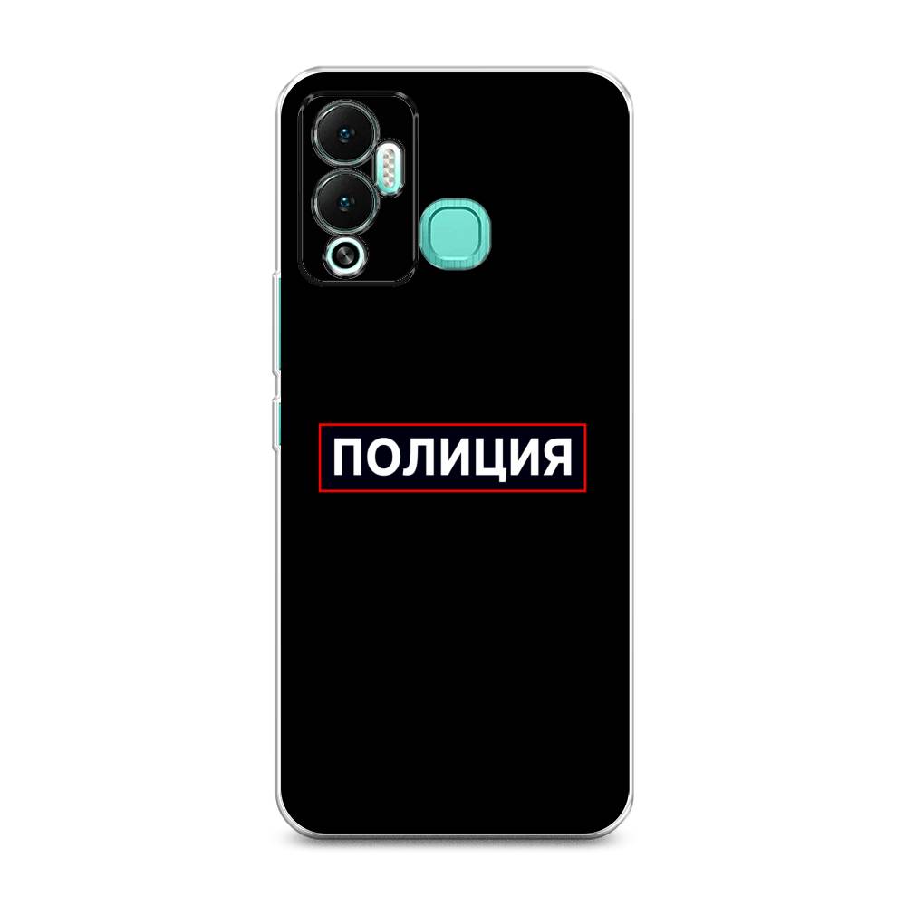 

Чехол Awog на Infinix Hot 12 Play "Police logo", Разноцветный, 3101750-5