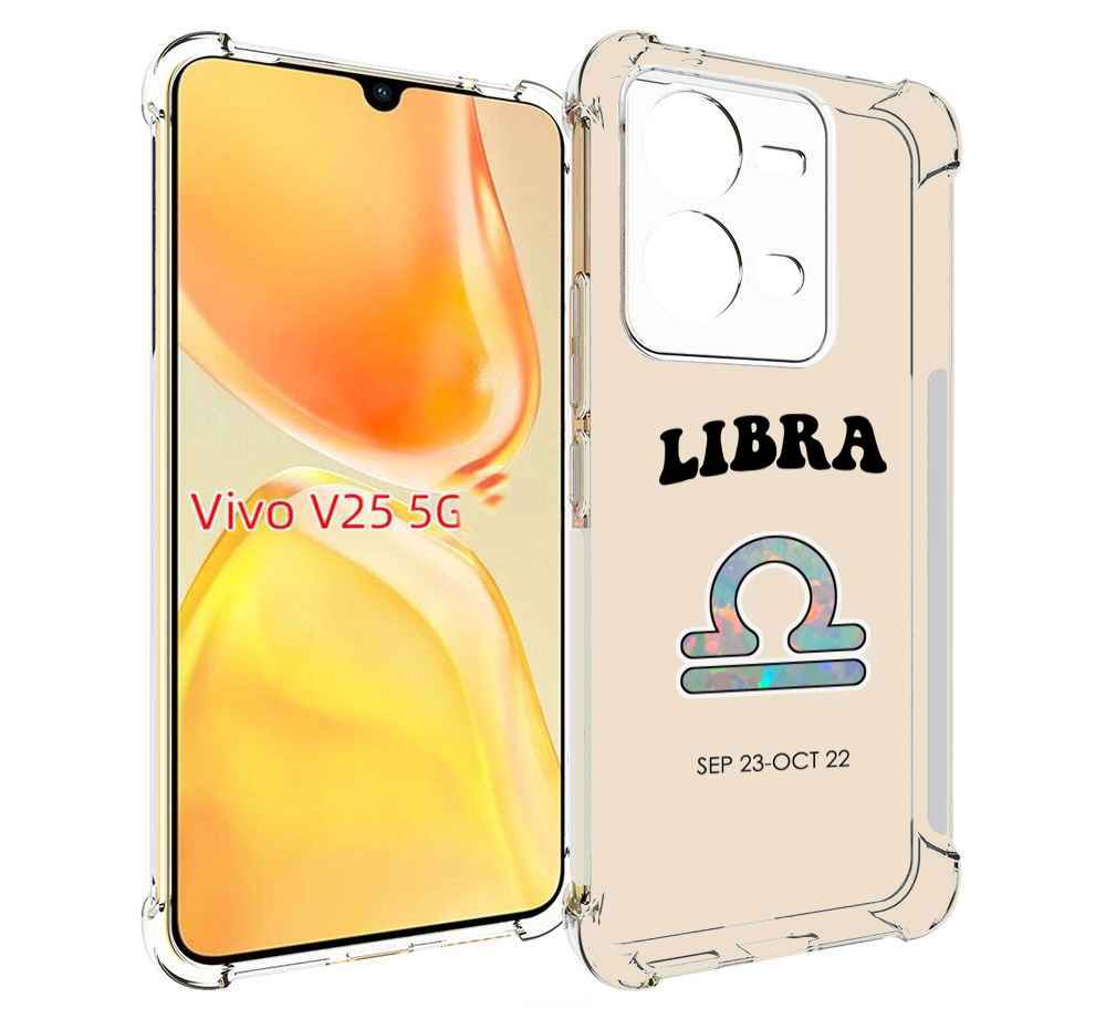 

Чехол MyPads знак-зодиака-весы-6 для Vivo V25 5G / V25e, Прозрачный, Tocco