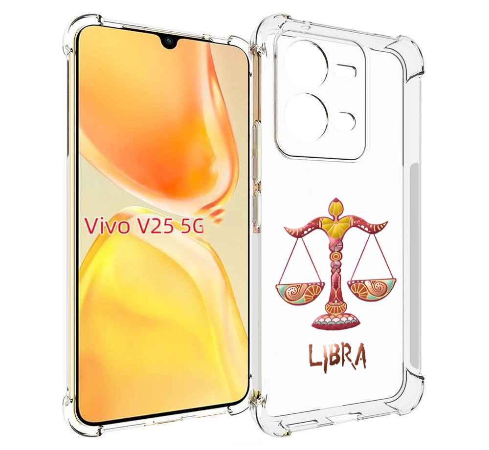 

Чехол MyPads знак-зодиака-весы-8 для Vivo V25 5G / V25e, Прозрачный, Tocco