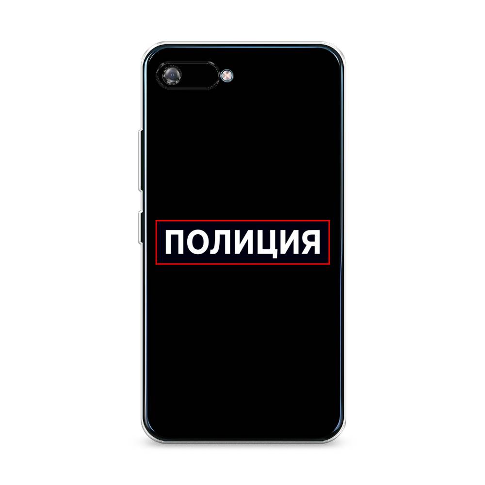 

Чехол Awog на Itel A25/A35 "Police logo", Разноцветный, 3200250-5