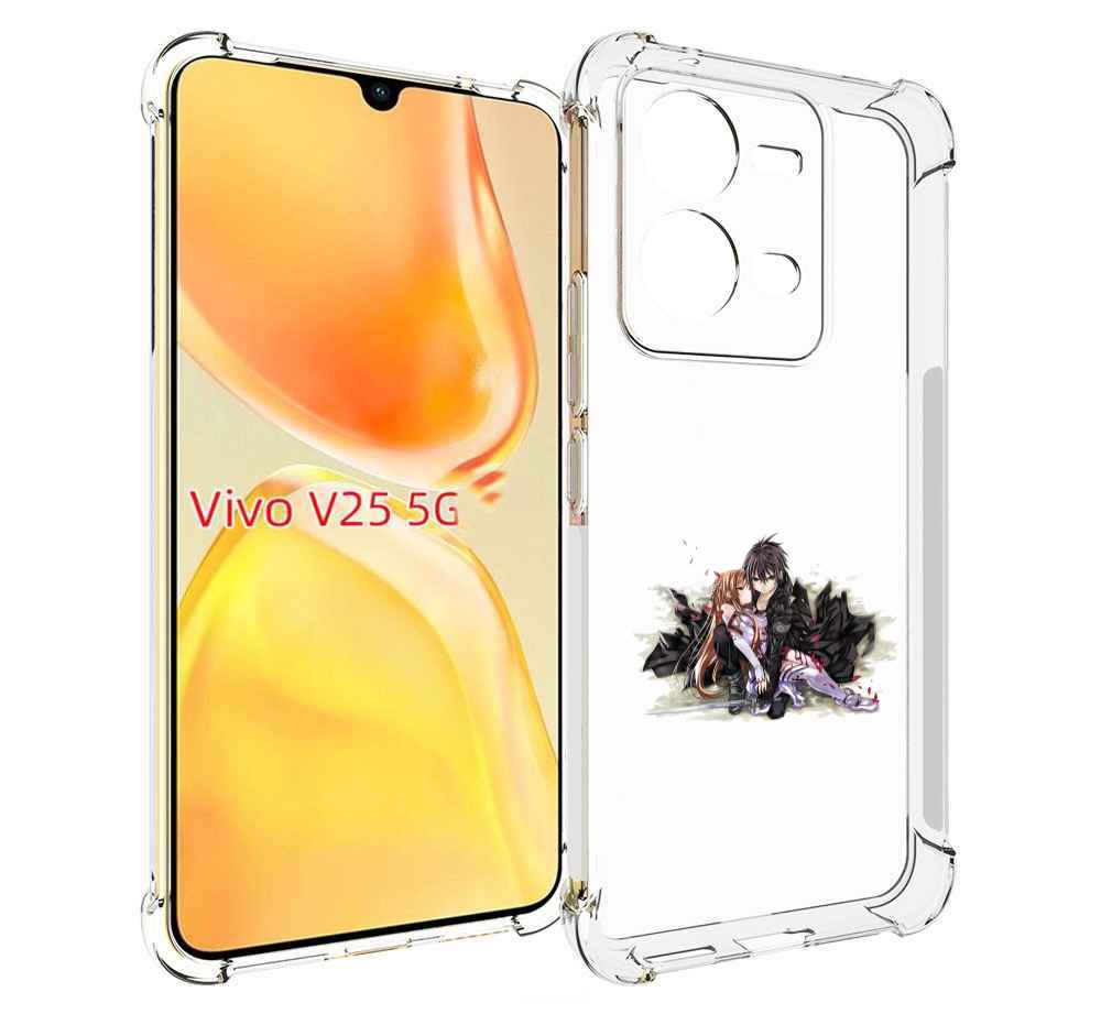 

Чехол MyPads аниме асуна для Vivo V25 5G / V25e, Прозрачный, Tocco