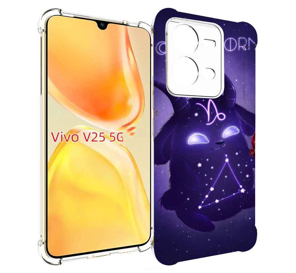 

Чехол MyPads знак-зодиака-козерог-7 для Vivo V25 5G / V25e, Прозрачный, Tocco
