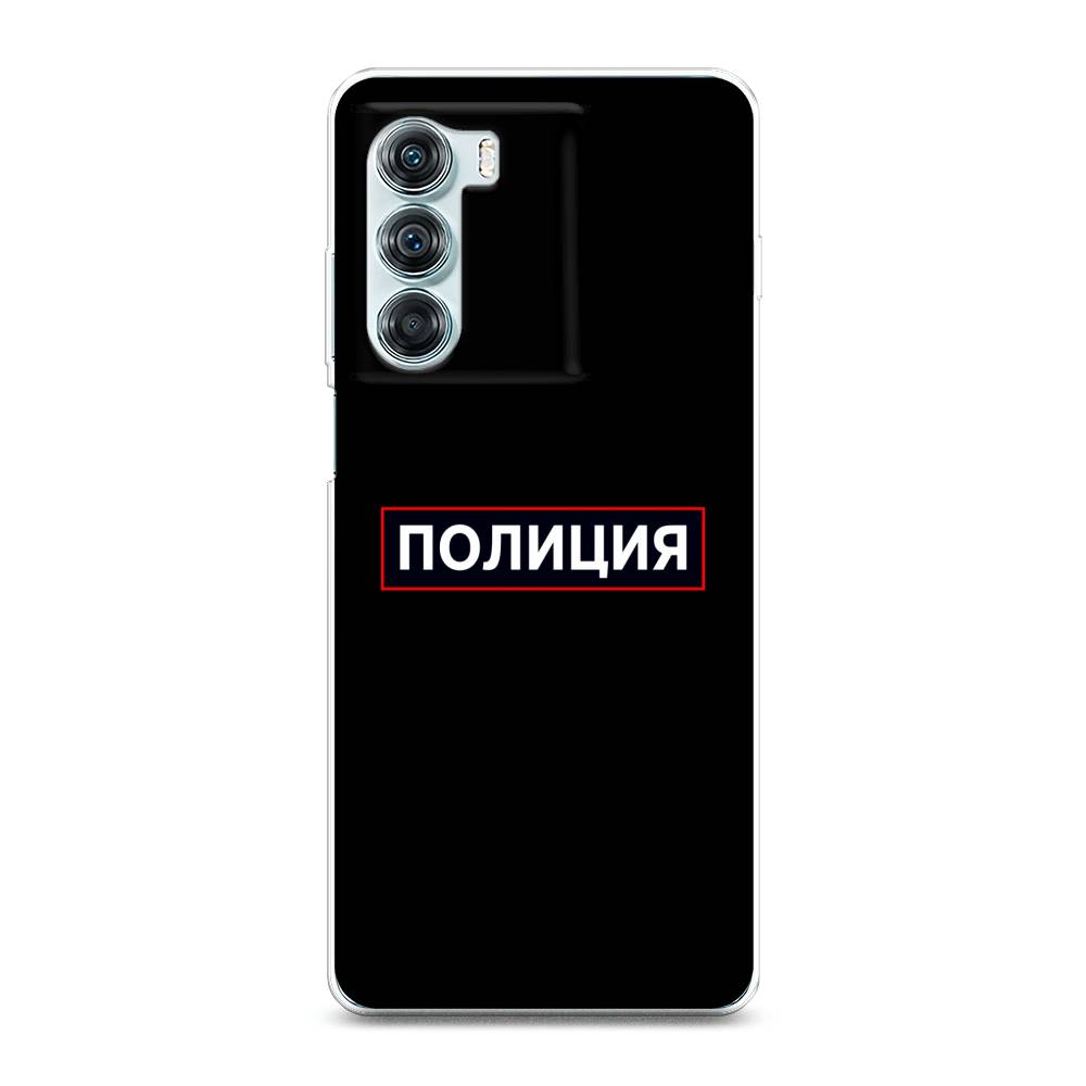 

Чехол Awog на Motorola Moto Edge S30 "Police logo", Разноцветный, 243050-5