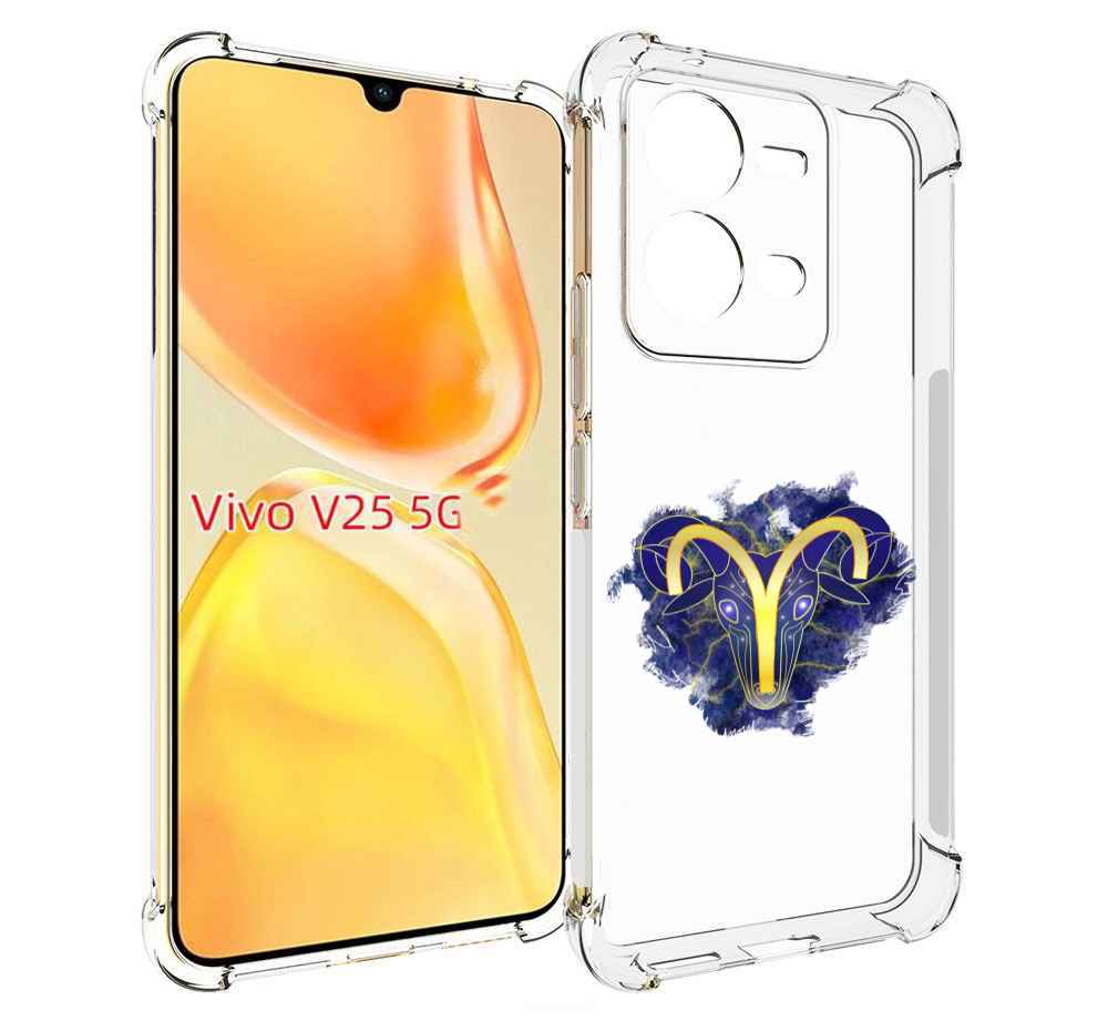 

Чехол MyPads знак-зодиака-овен-8 для Vivo V25 5G / V25e, Прозрачный, Tocco