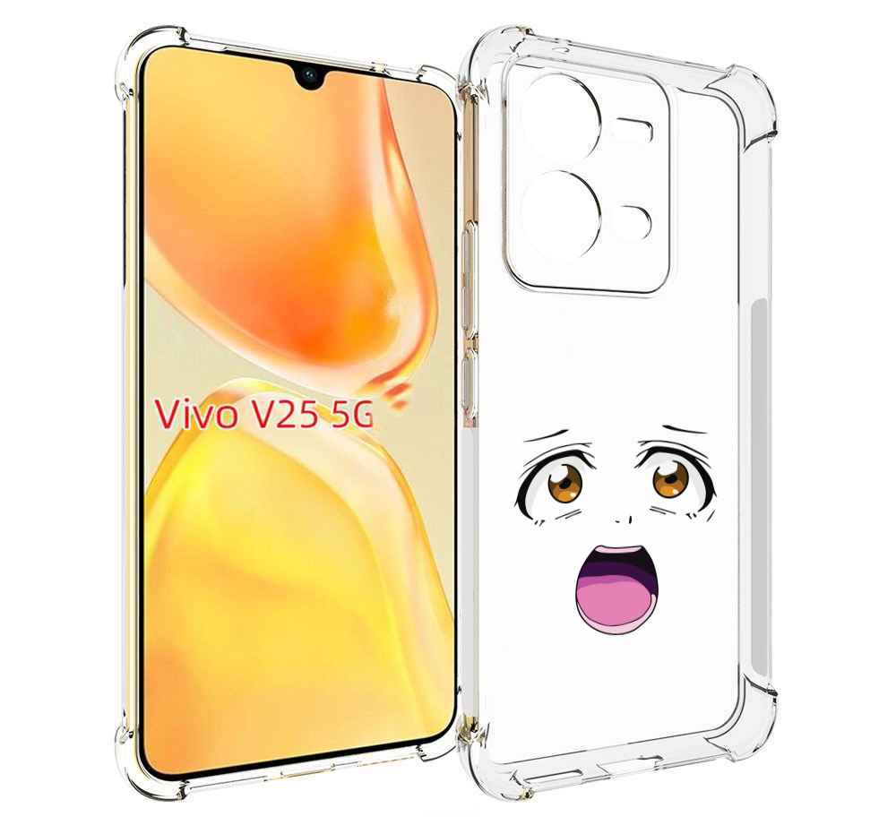 

Чехол MyPads аниме лицао для Vivo V25 5G / V25e, Прозрачный, Tocco