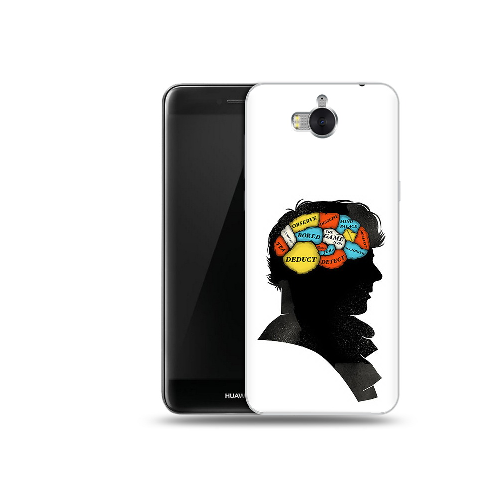 

Чехол MyPads Tocco для Huawei Y5 темный рисунок (PT91582.58.640), Прозрачный, Tocco