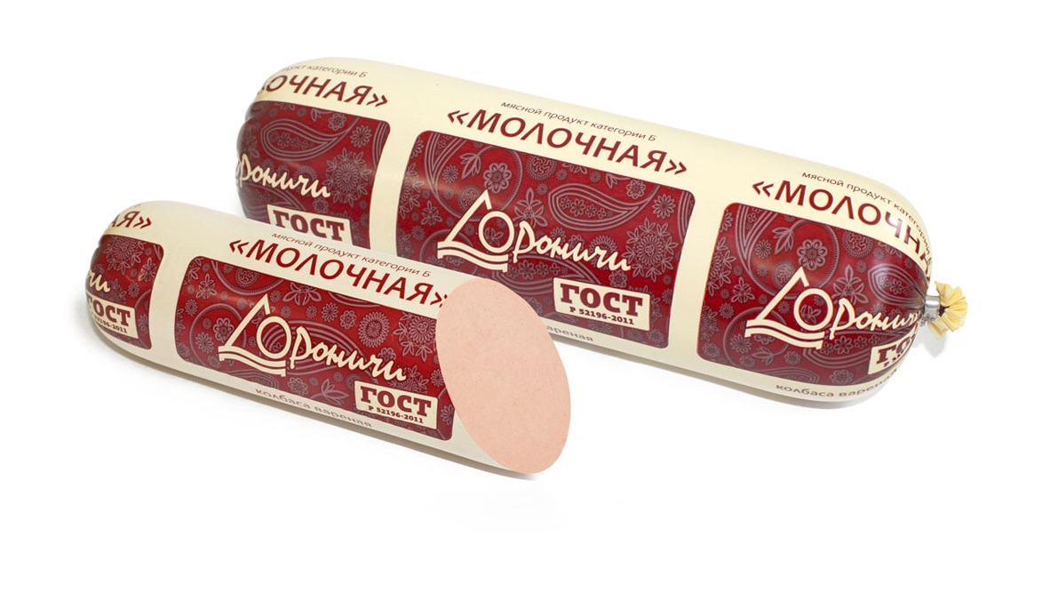 

Колбаса Дороничи Молочная вареная 300 г