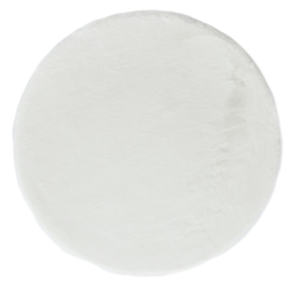 

Ковер Glamourtex мех REX1 кремовый 120х120, REX1