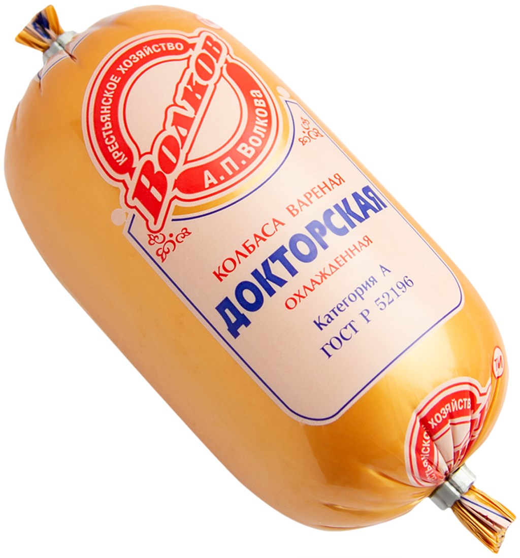 

Колбаса Волков Докторская 450 г