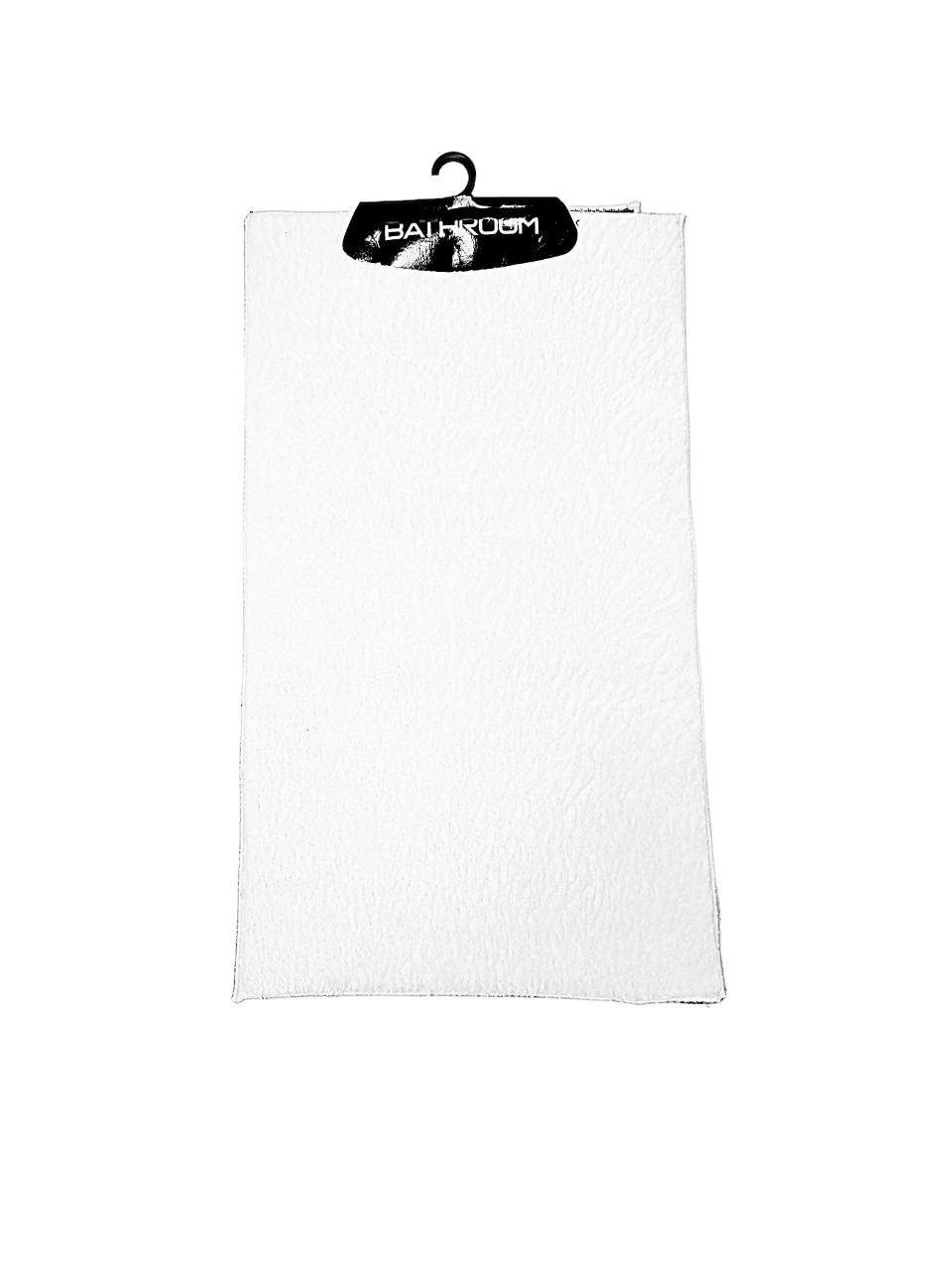 

Коврик для ванной и туалета Bathroom White 0.6х1; 0.5х0.6
