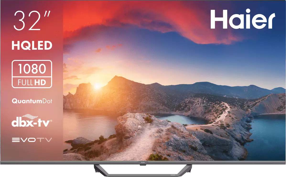 

Телевизор Haier 32 Smart TV S2 Pro, 32"(81 см), FHD, Серый, 32 Smart TV S2 Pro