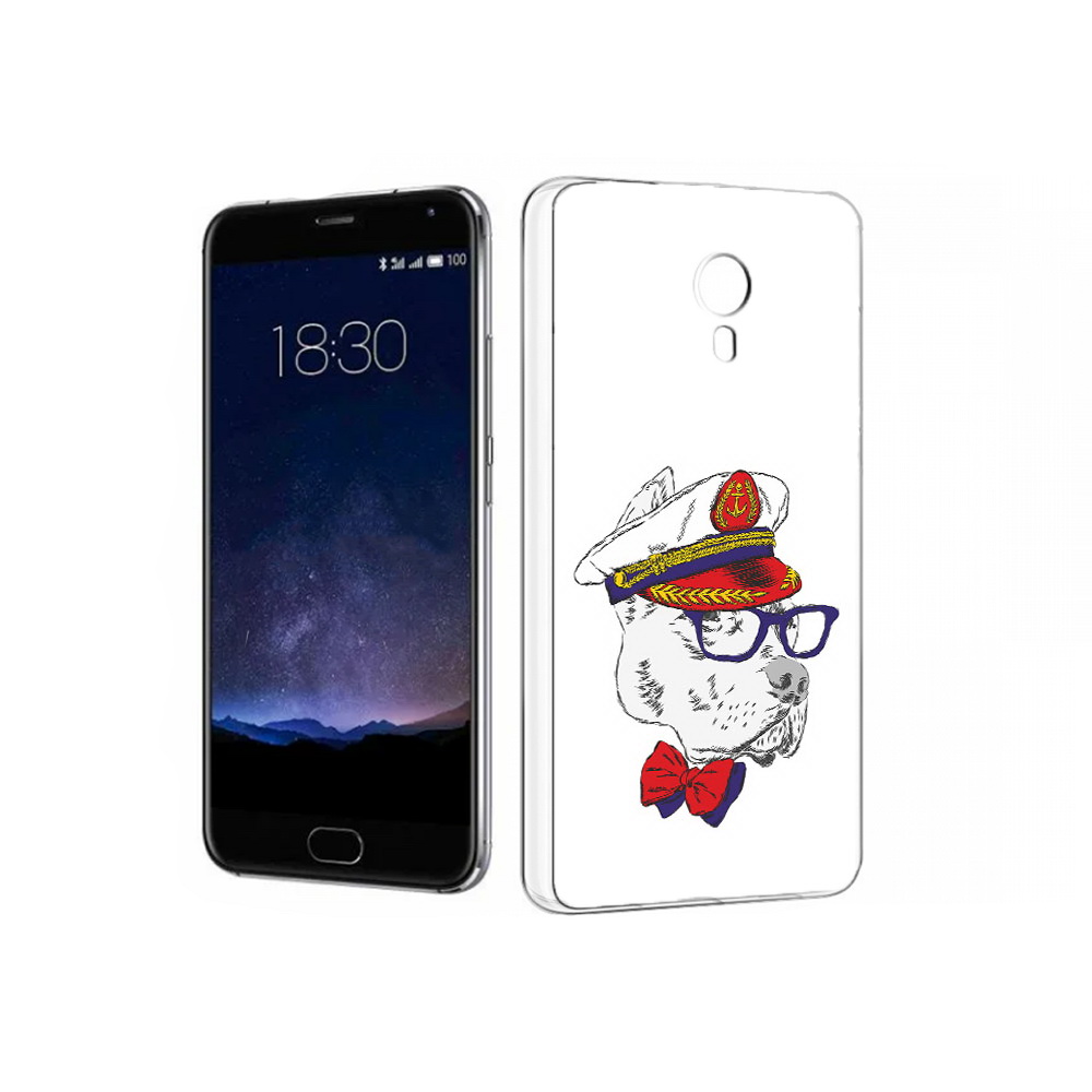 

Чехол MyPads Tocco для Meizu Pro 5 бульдог (PT18126.86.251), Прозрачный, Tocco