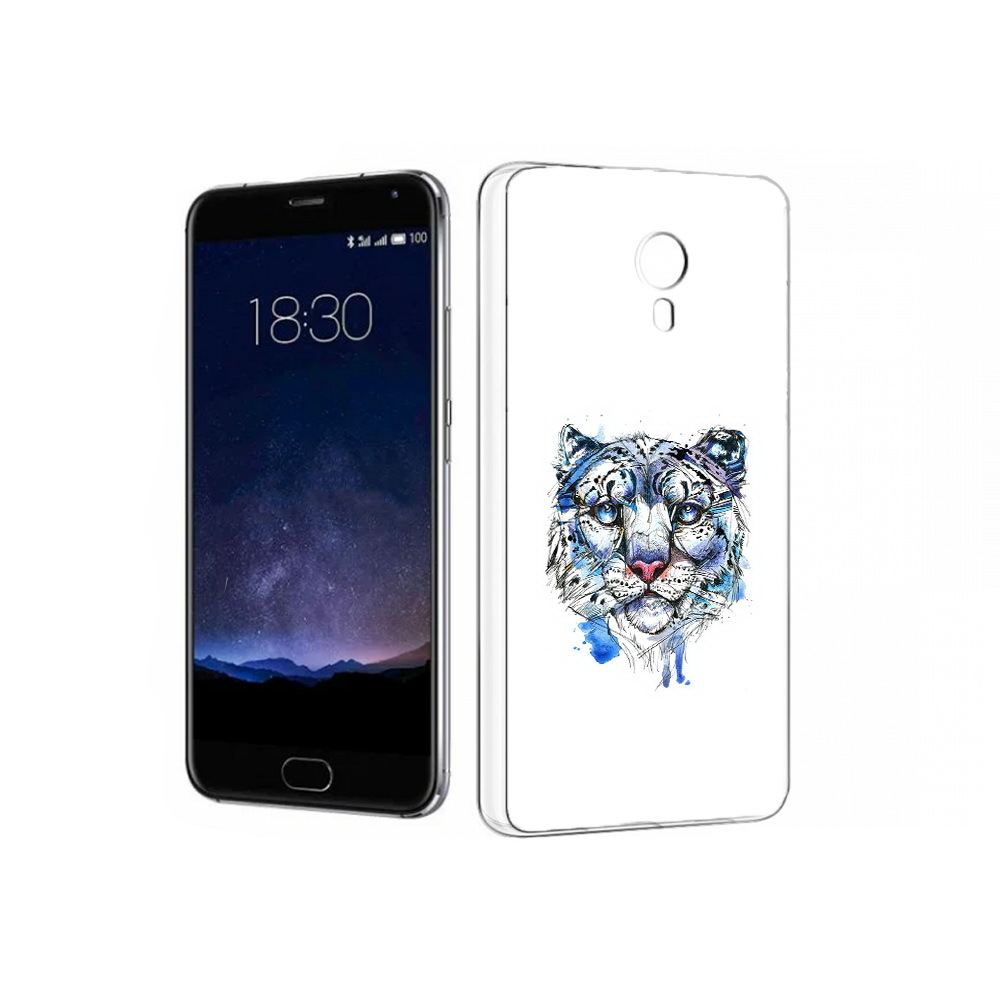 

Чехол MyPads Tocco для Meizu Pro 5 водяной тигр (PT18126.86.263), Прозрачный, Tocco