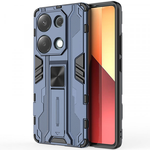 

Противоударный чехол Galvatron для Xioami Redmi Note 13 Pro 4G / Poco M6 Pro 4G, синий, Galvatron