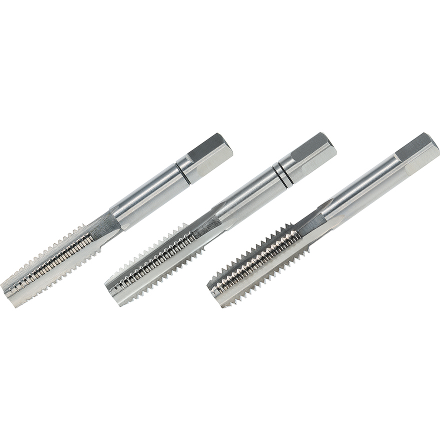 Метчики VOLKEL VO-83825 ручные UNEF 1/2-28 HSS-G, ISO 529, 2B комплект из 3 шт