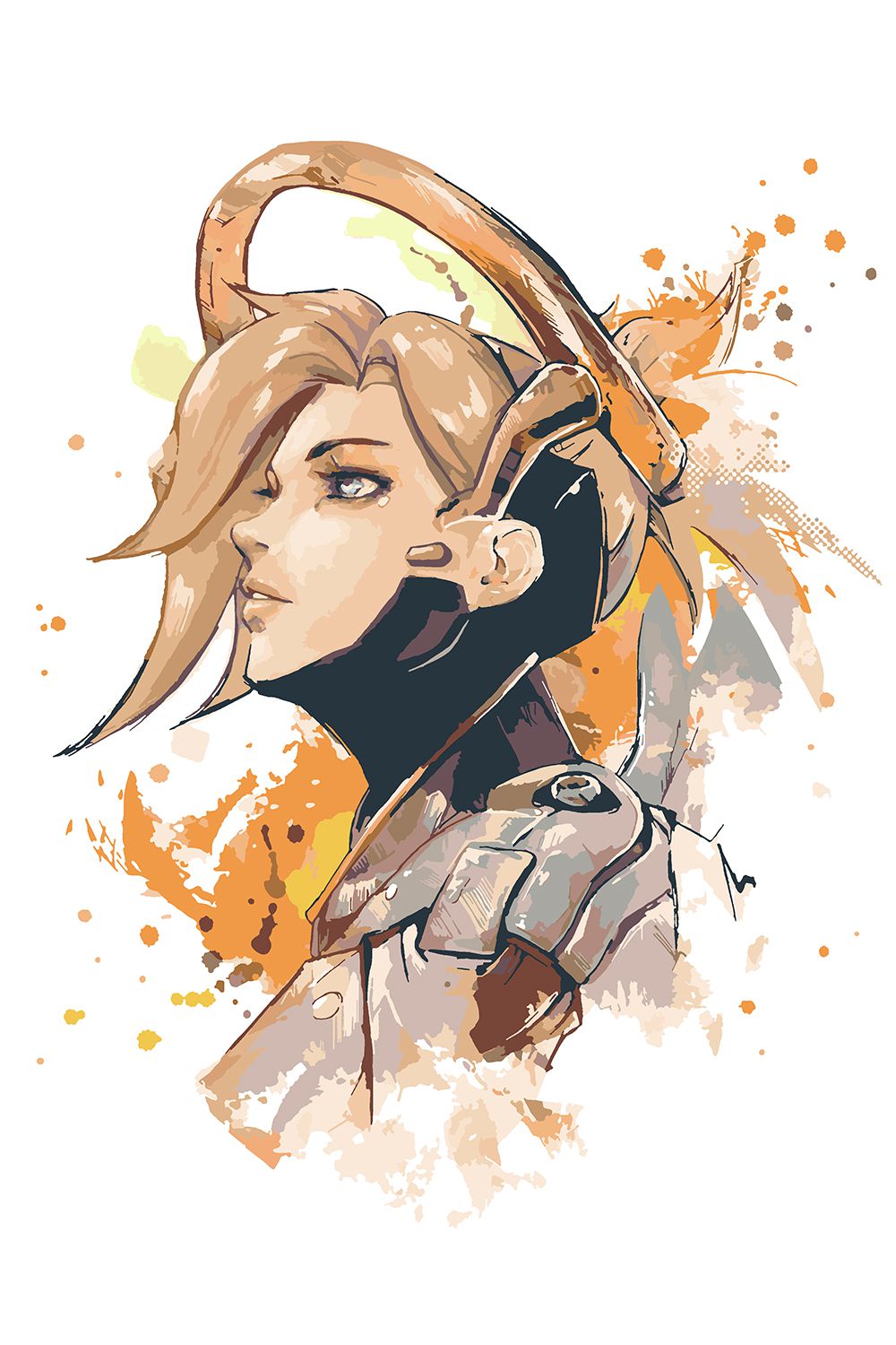 

Картина по номерам Красиво Красим Overwatch - Ангел в профиль, 70 х 100 см, Overwatch - Ангел в профиль