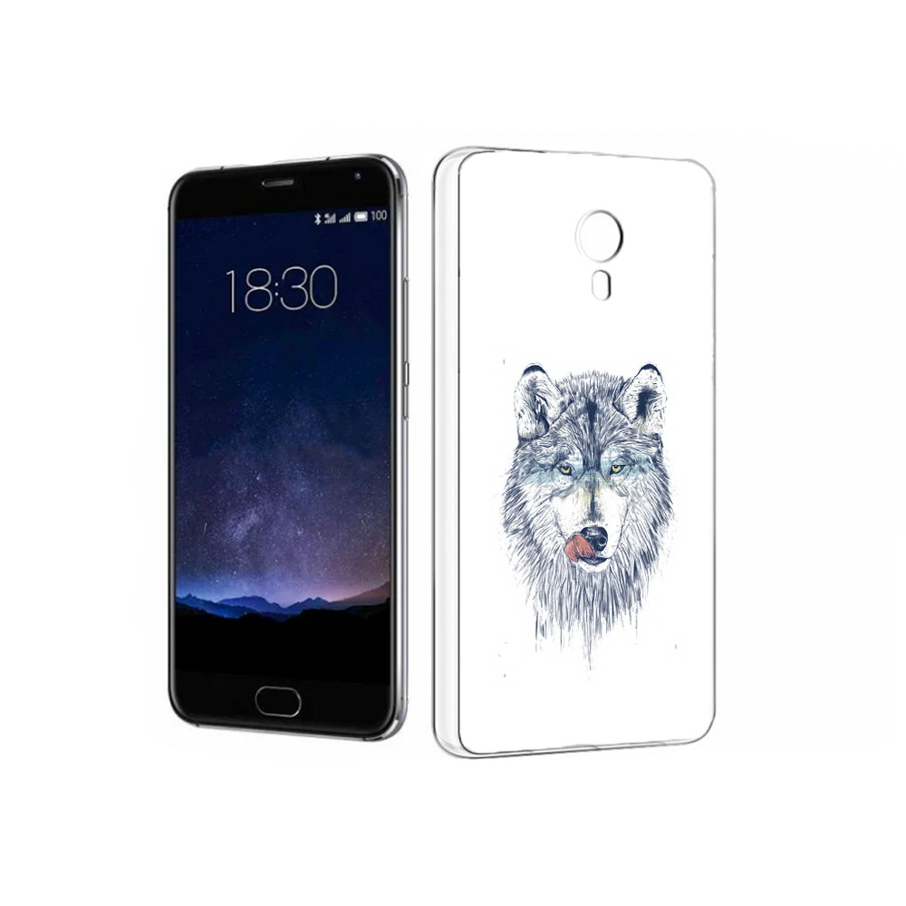 

Чехол MyPads Tocco для Meizu Pro 5 голодгый волк (PT18126.86.292), Прозрачный, Tocco