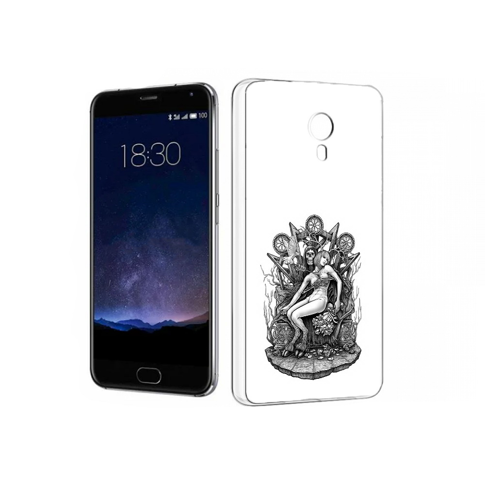 

Чехол MyPads Tocco для Meizu Pro 5 девушка на троне (PT18126.86.309), Прозрачный, Tocco