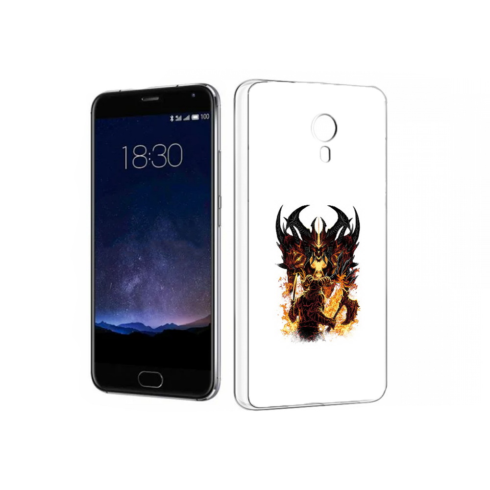 

Чехол MyPads Tocco для Meizu Pro 5 демон shadow fiend (PT18126.86.318), Прозрачный, Tocco