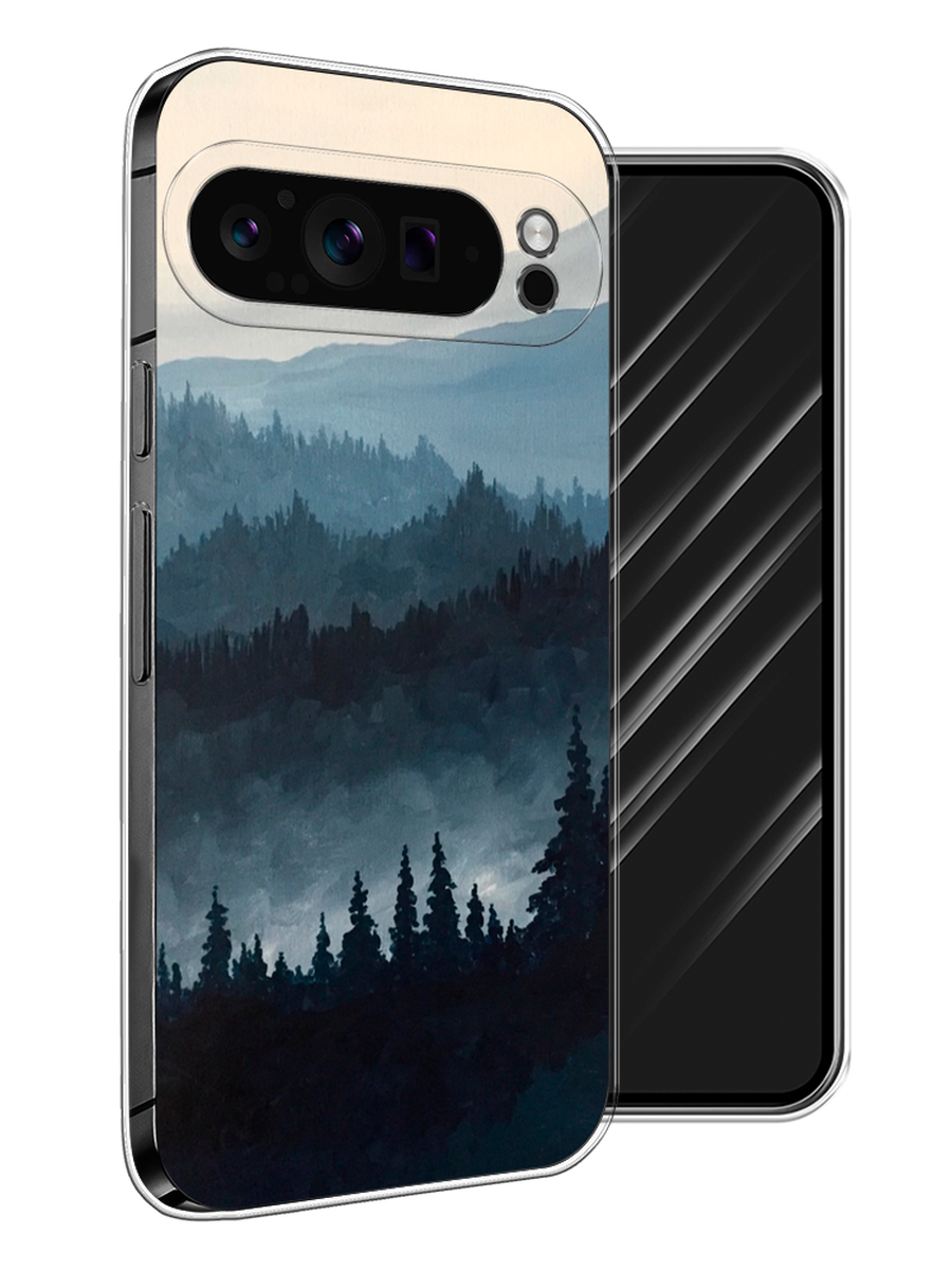 

Чехол Awog на Google Pixel 9 Pro "Туманные горы", Бежевый;серый;черный, 272050-1