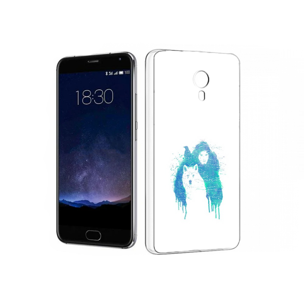 

Чехол MyPads Tocco для Meizu Pro 5 джон сноу (PT18126.86.323), Прозрачный, Tocco