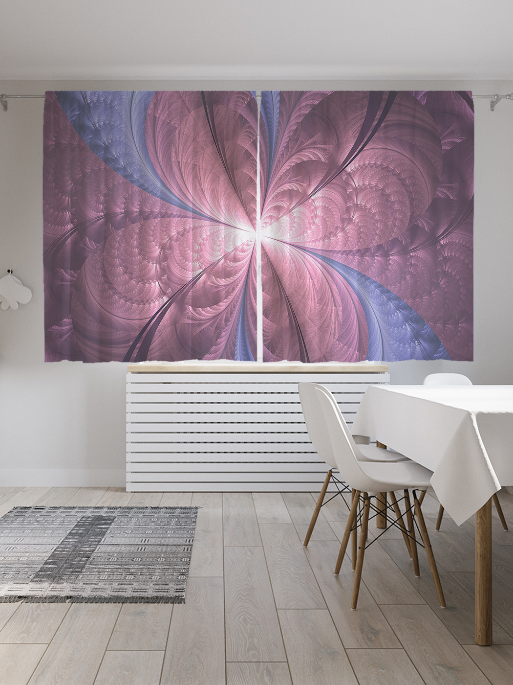 

Шторы JoyArty с фотопечатью "Космическая абстракция" из сатена, 290х180 см, Космическая абстракция