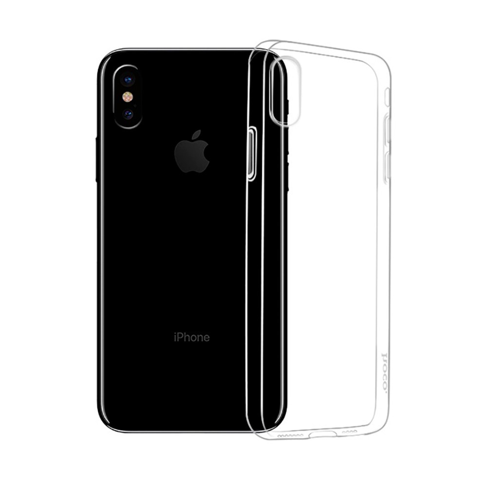 

Чехол силиконовый Hoco для iPhone XS Max, Сrystal Series прозрачный, Apple iPhone XS Max