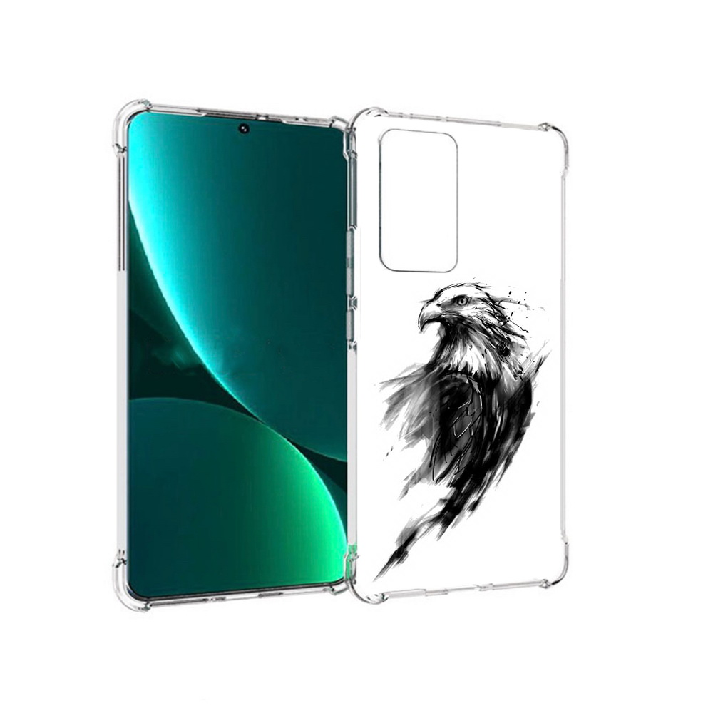 

Чехол MyPads Tocco для Xiaomi 12 Pro чб птица (PT226953.293.670), Прозрачный, Tocco