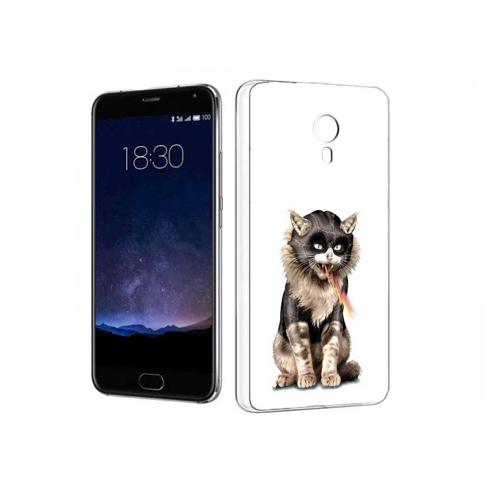 

Чехол MyPads Tocco для Meizu Pro 5 дьяволский кот (PT18126.86.341), Прозрачный, Tocco