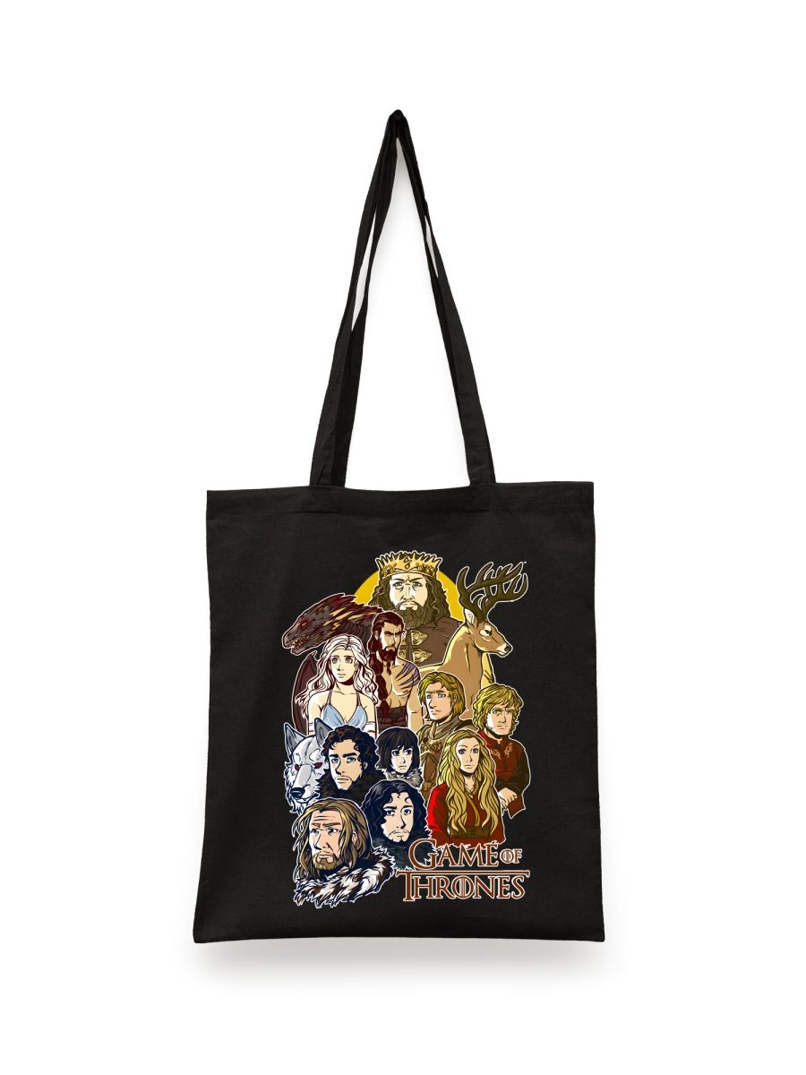 

Шоппер унисекс Каждому Своё Игра Престолов/Дом Дракона SRIP4, черный, Игра Престолов/Дом Дракона SRIP4