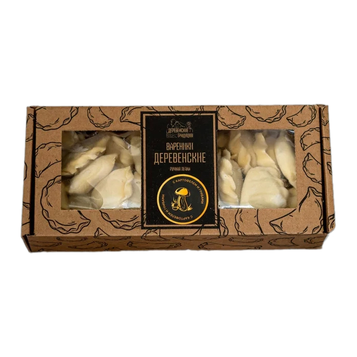 Вареники Деревенские традиции с картофелем и грибами