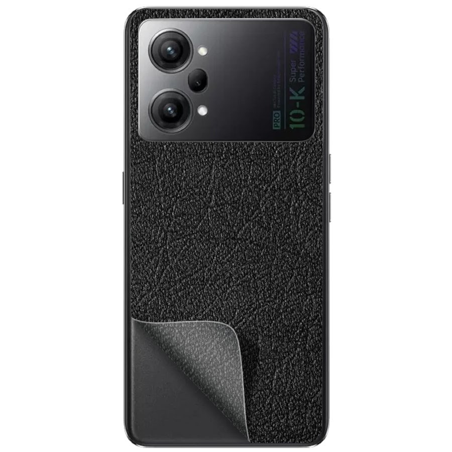 

Пленка защитная гидрогелевая Krutoff для Oppo K10 Pro задняя сторона (кожа черная)