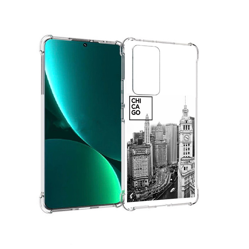 

Чехол MyPads Tocco для Xiaomi 12 Pro черно белый чикаго (PT226953.293.689), Прозрачный, Tocco