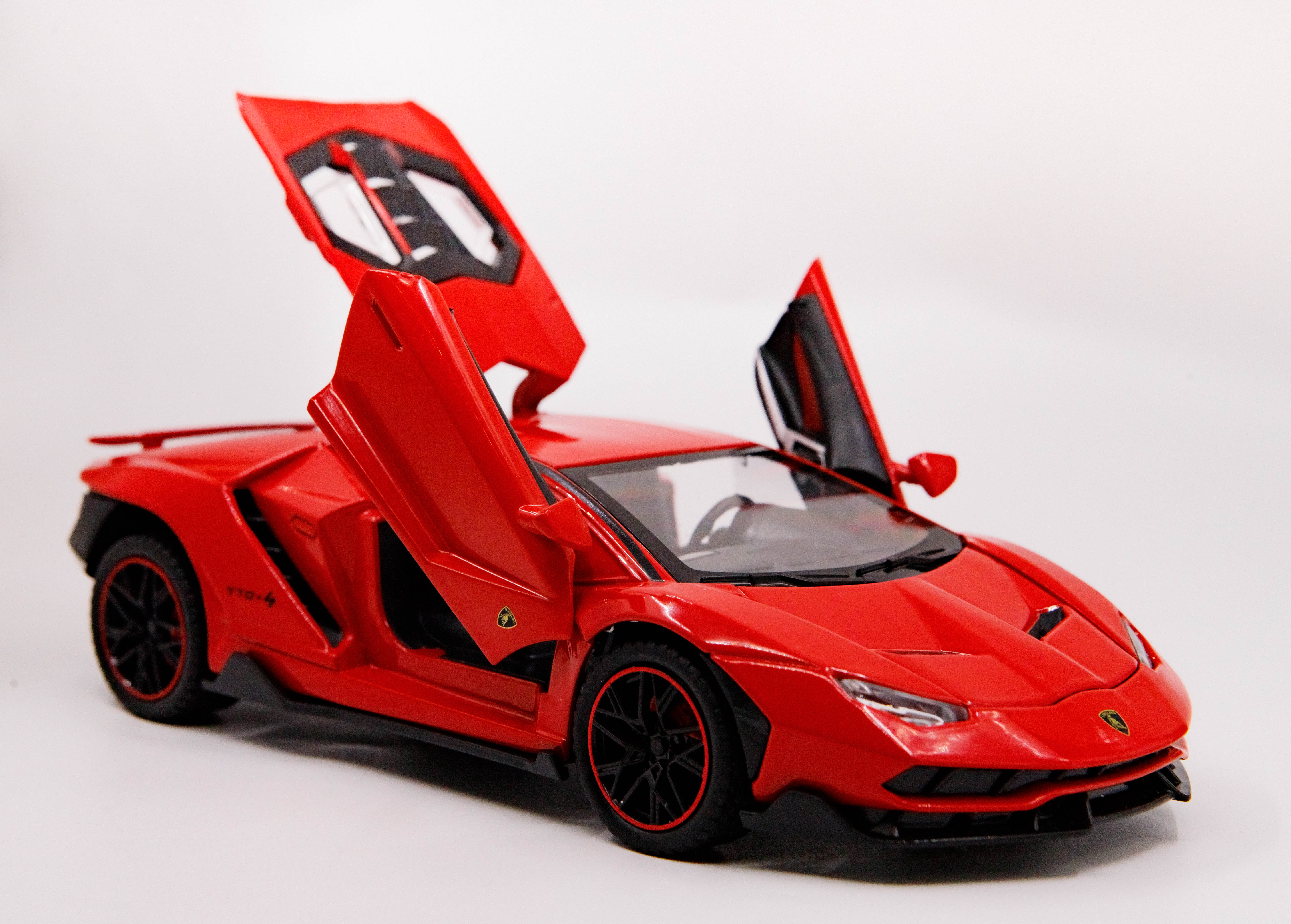 Игрушечная машинка Lamborghini Huracan, красный, 21 см