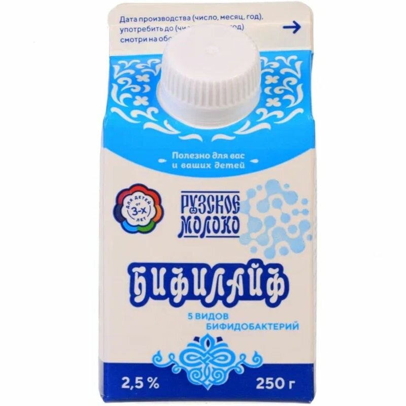 Биопродукт кисломолочный Рузское Молоко Бифилайф 3,2 - 4,0 % 150 г
