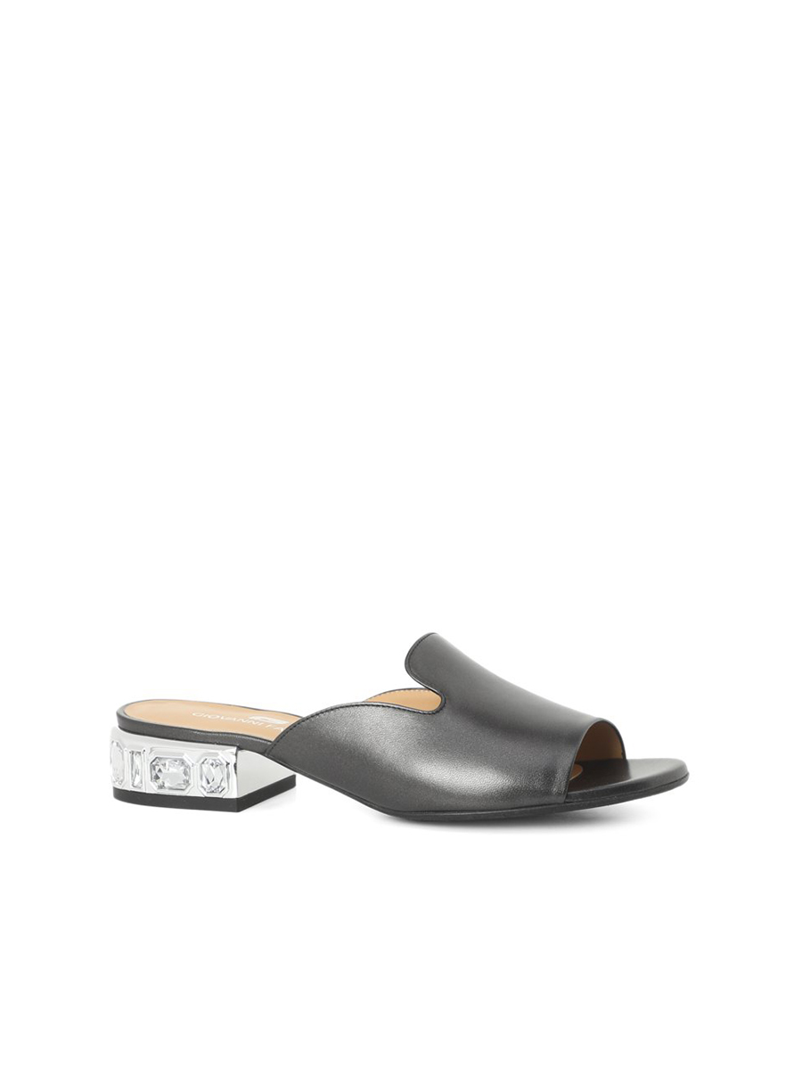 

Мюли женские Giovanni Fabiani S22637 черные 40 EU, S22637