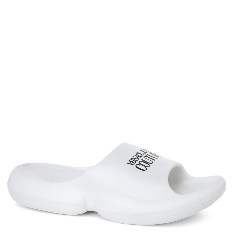 

Шлепанцы мужские Versace Jeans Couture 74YA3S8A белые 41 EU, 74YA3S8A