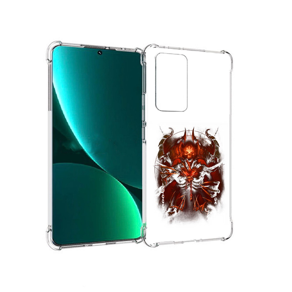 

Чехол MyPads Tocco для Xiaomi 12 Pro яркий демон (PT226953.293.708), Прозрачный, Tocco