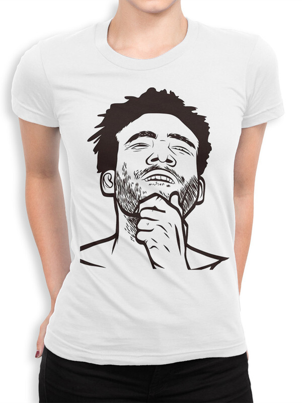 

Футболка женская Dream Shirts Чайлдиш Гамбино белая XS, Чайлдиш Гамбино