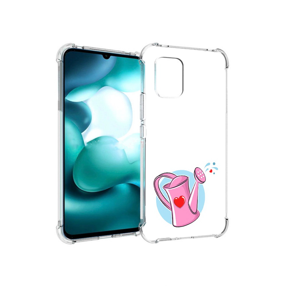 

Чехол MyPads Tocco для Xiaomi Mi 10 Lite Лейка любви 14 февраля (PT150213.294.103), Прозрачный, Tocco