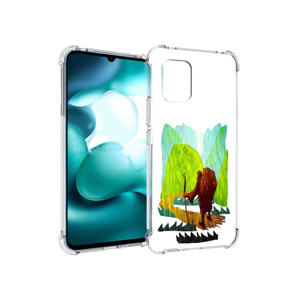 

Чехол MyPads Tocco для Xiaomi Mi 10 Lite Лесная тропа (PT150213.294.106), Прозрачный, Tocco