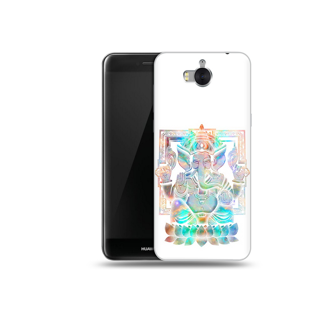 

Чехол MyPads Tocco для Huawei Y5 умный слон (PT91582.58.654), Прозрачный, Tocco